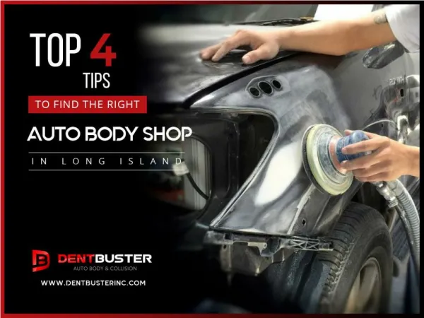 Leading Auto Body Shop in Long Island - Dent Buster Inc