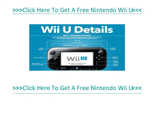 The Newest Product of Nintendo World - The Nintendo Wii U