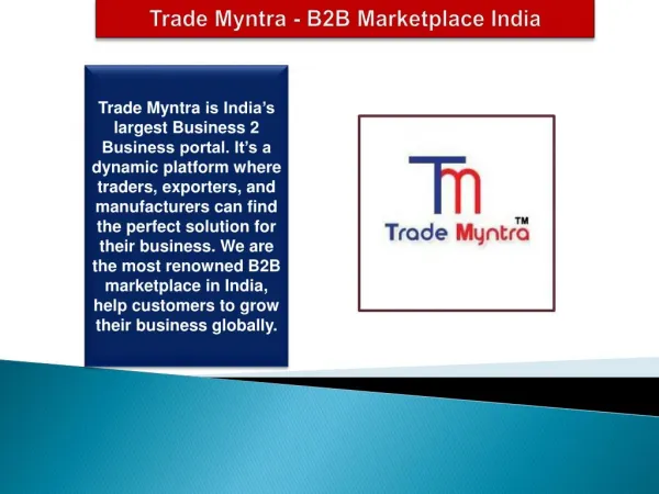 Trade Myntra -Third Party Pharma Manufacturers in Gujarat
