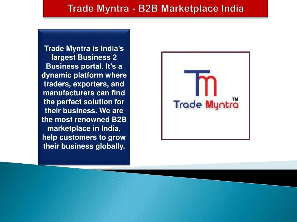 trade myntra b2b marketplace i ndia