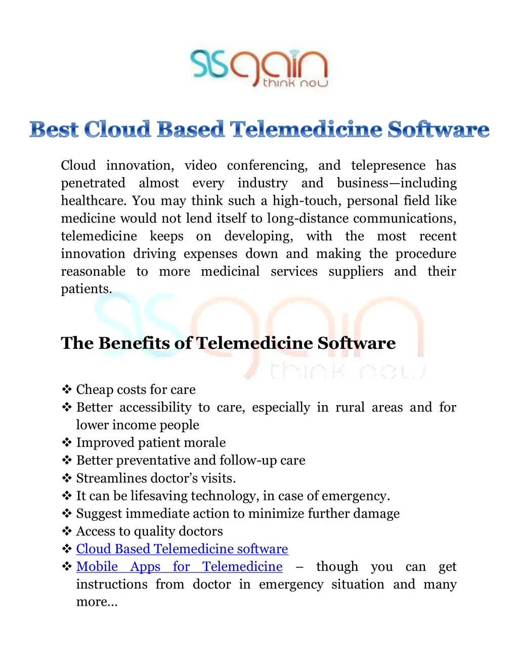 cloud innovation video conferencing