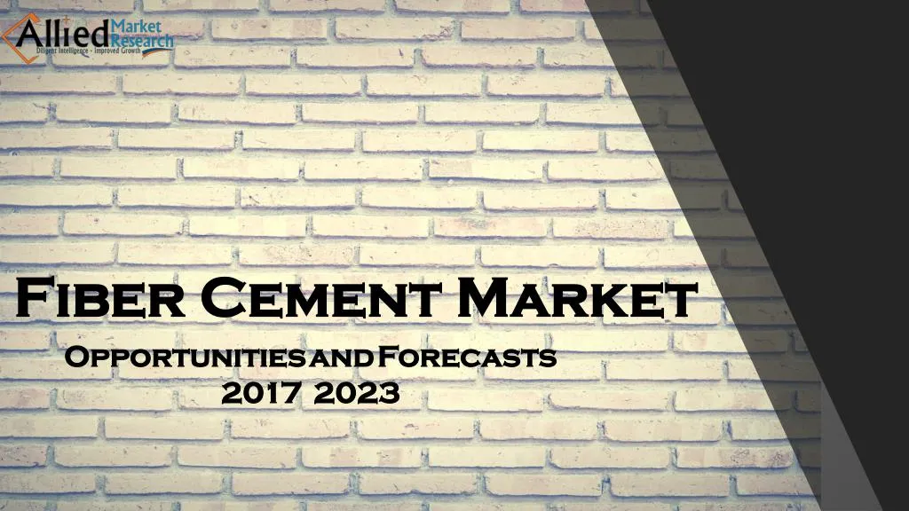 fiber cement market
