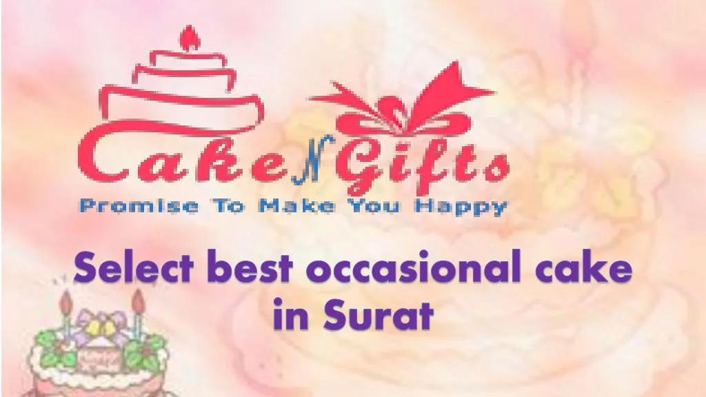 select best occasional cake in surat