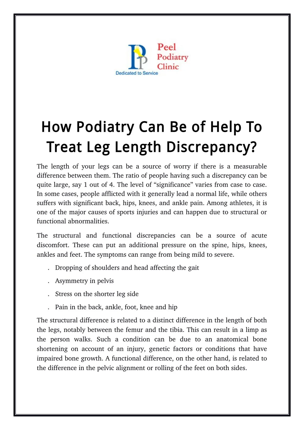 how podiatry can be of help to how podiatry