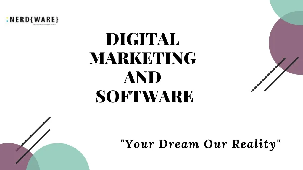 digital marketing and software