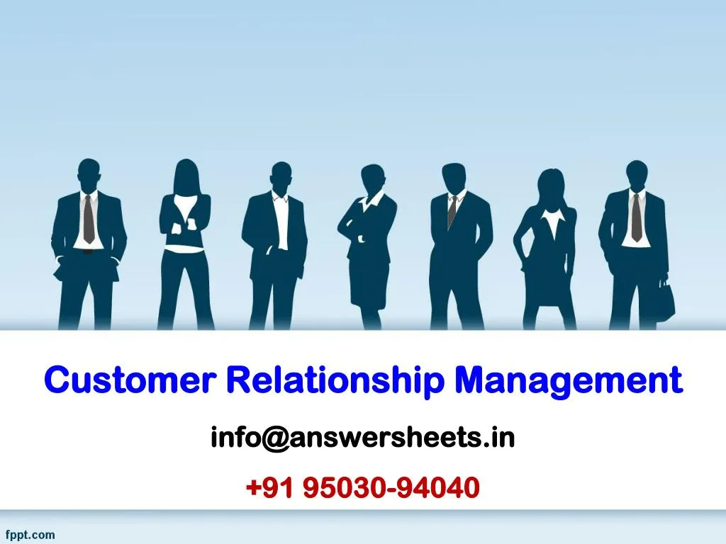 customer relationship management info@answersheets in 91 95030 94040