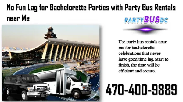 Party Bus Rentals near Me