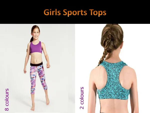 Girls Sports Tops
