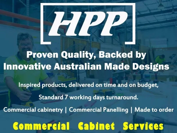 Cut To Size Cabinets in Australia | HPP Express Services