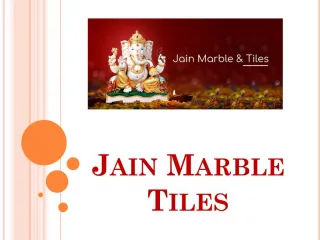 Jain Marble Tiles