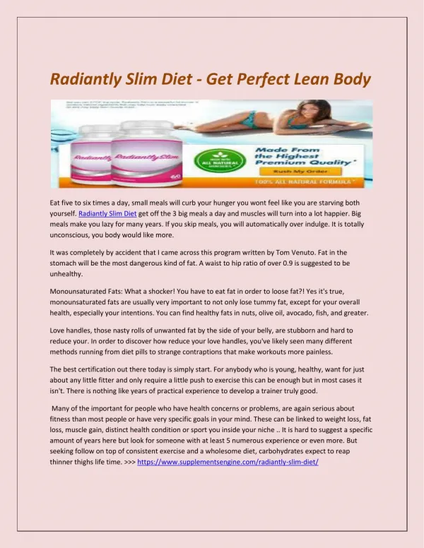 https://www.supplementsengine.com/radiantly-slim-diet/