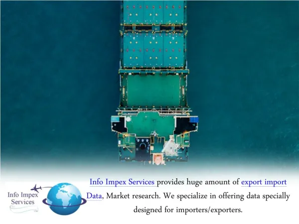 Do you know? The Online Export Import Data Business