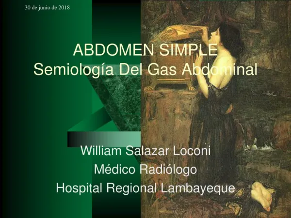 Semiologia RadiolÃ³gica del Gas Abdominal