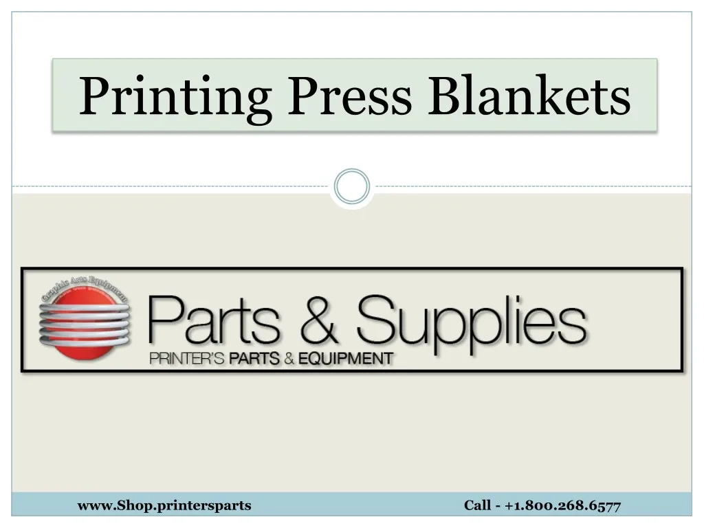 printing press blankets