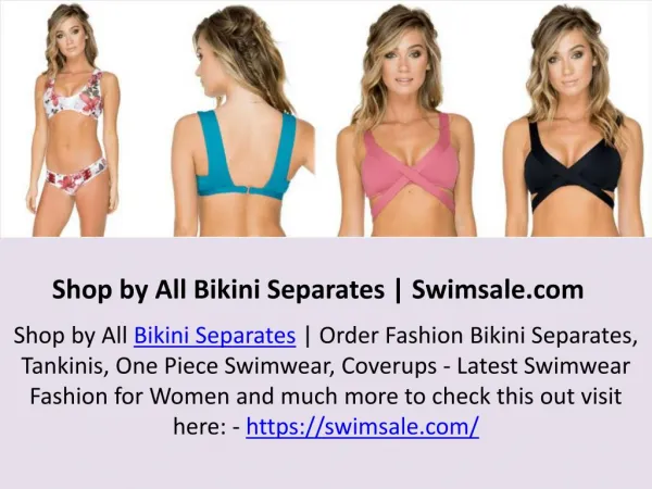 Shop by All Bikini Separates | Swimsale.com