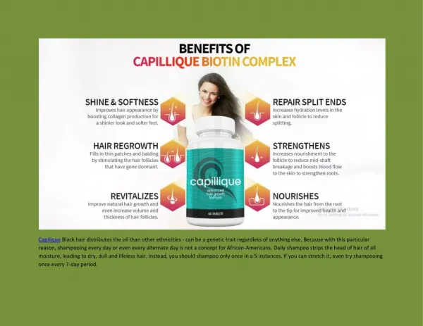 Capilique - How You Can Use Capilique For Hair Growth