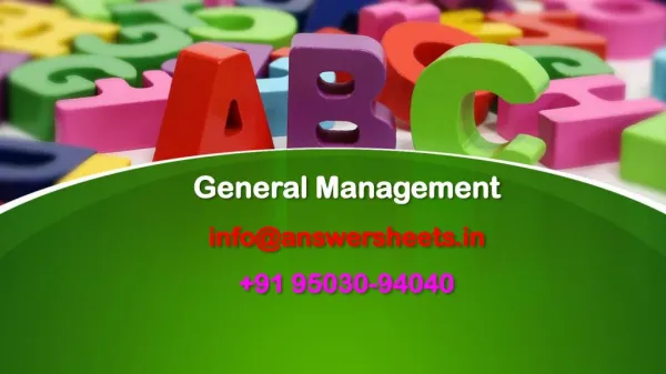 general management info@answersheets in 91 95030 94040