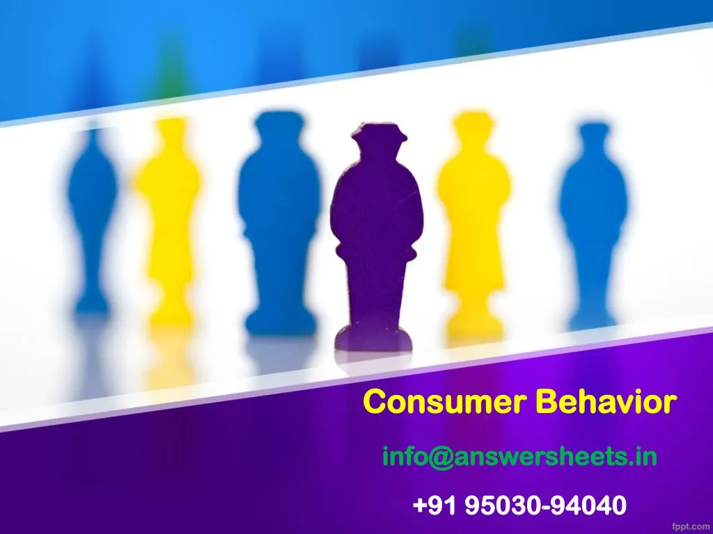 consumer behavior info@answersheets in 91 95030 94040