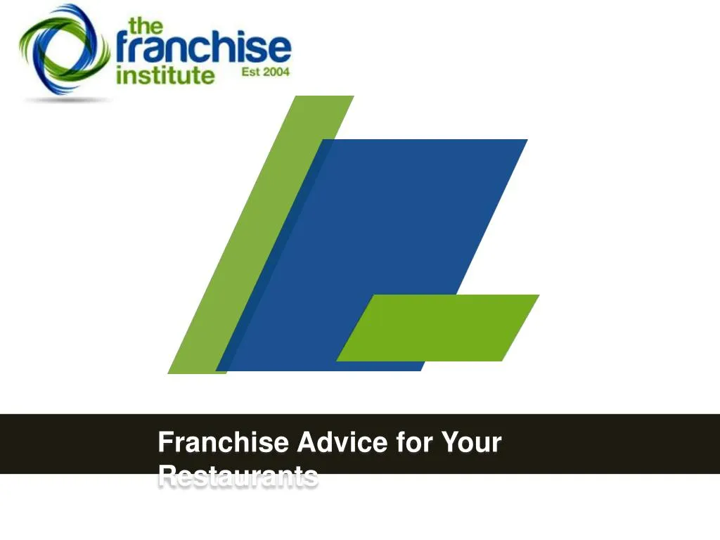 franchise advice for your restaurants