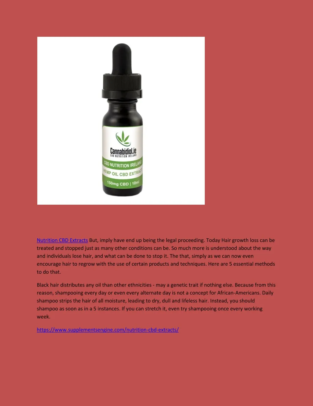 nutrition cbd extracts but imply have