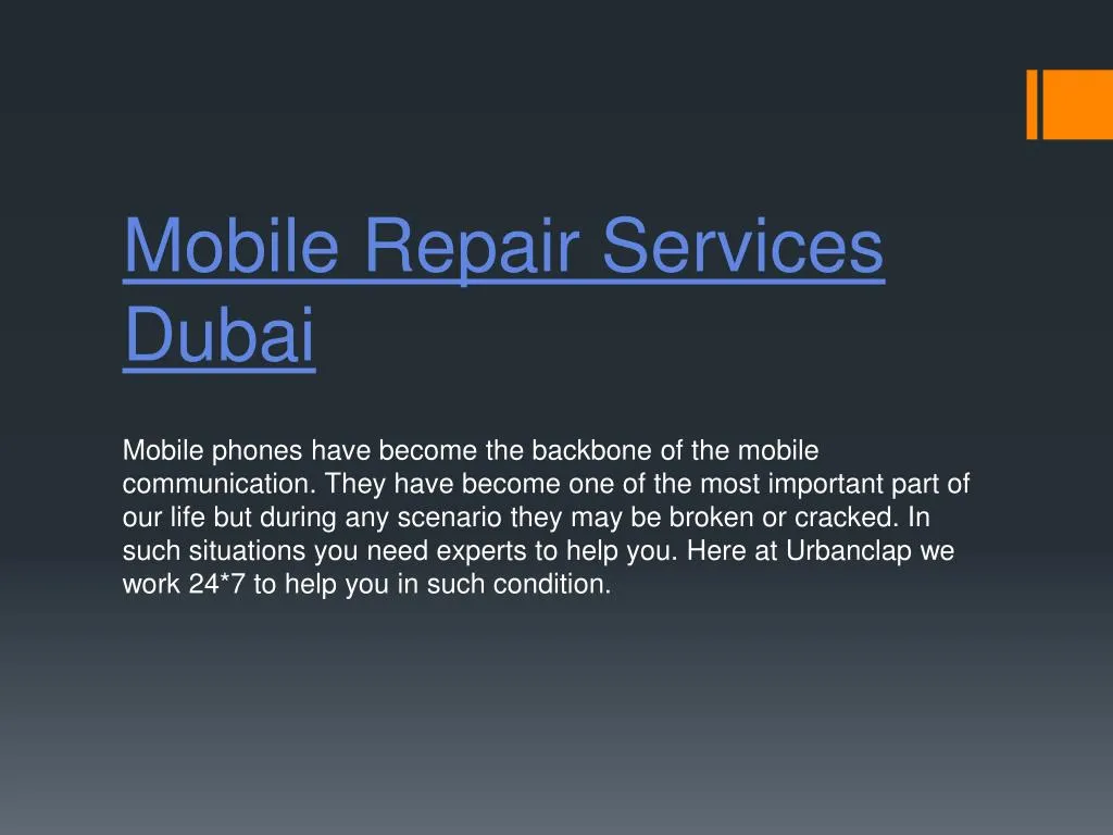 mobile repair services dubai