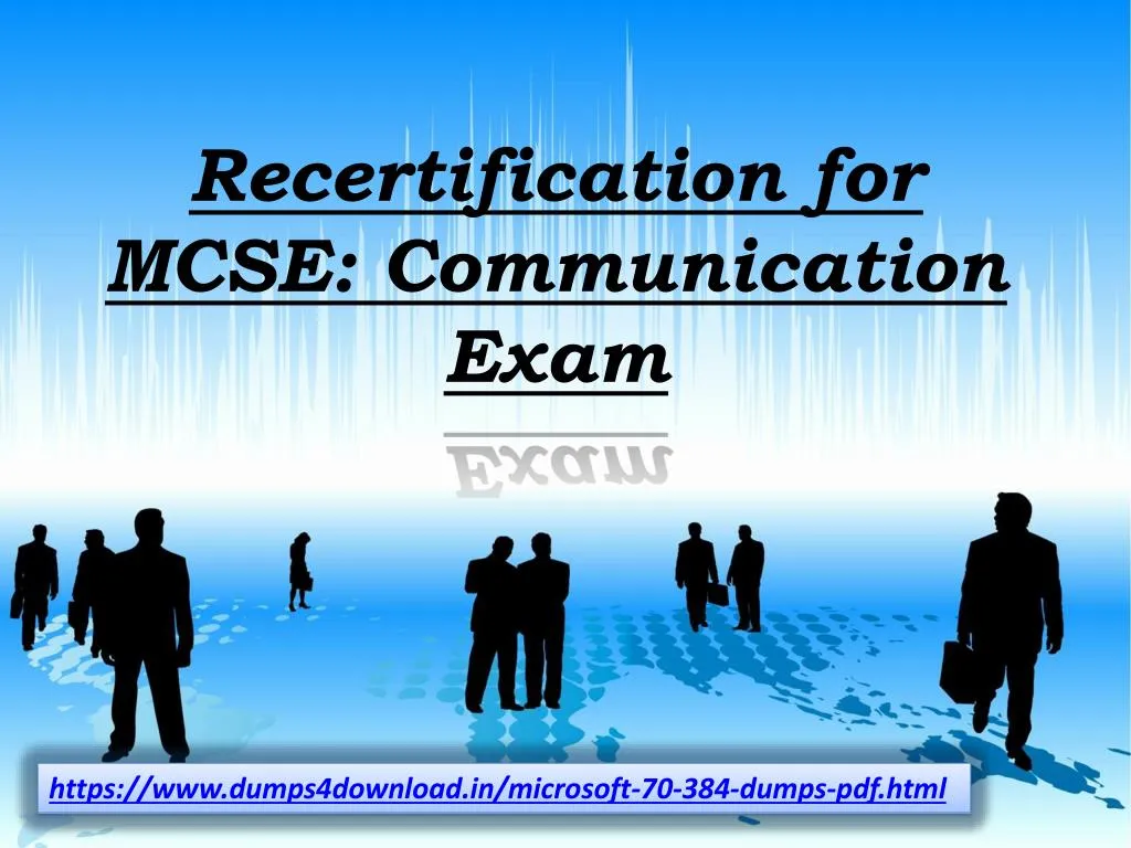 recertification for mcse communication exam