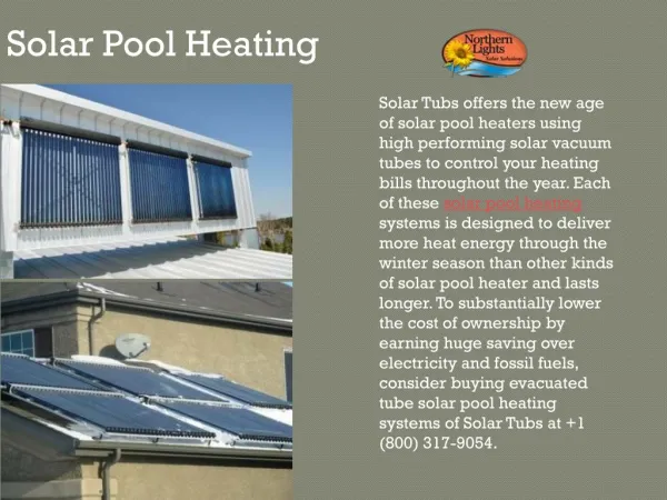 Best Solar Pool Heating System