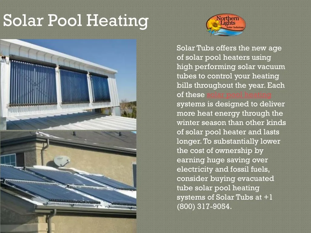 solar pool heating