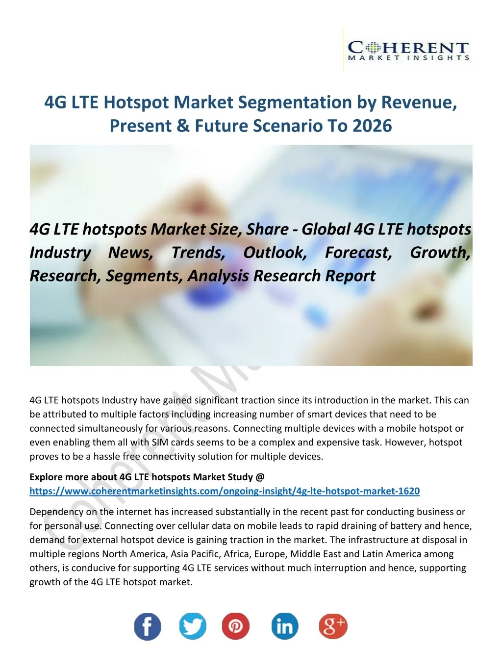 4g lte hotspot market segmentation by revenue
