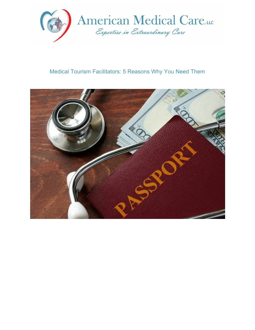 medical tourism facilitators 5 reasons