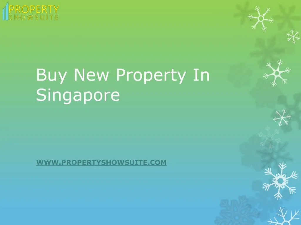 buy new property in singapore