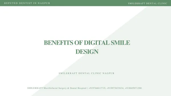 Benefits of Digital Smile Design