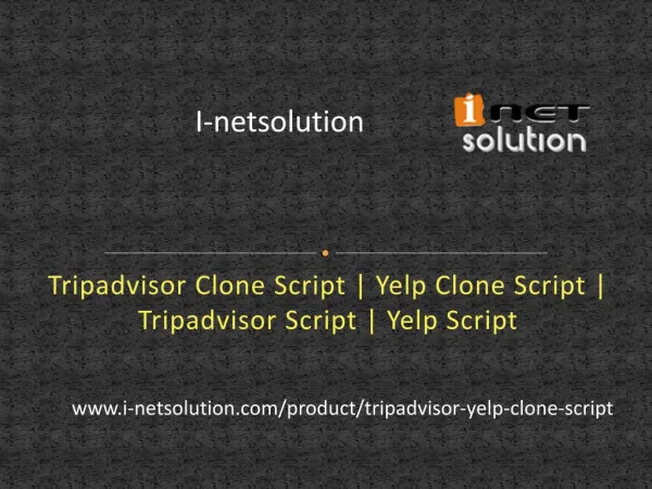 Tripadvisor Clone Script | Yelp Clone Script | Tripadvisor Script | Yelp Script