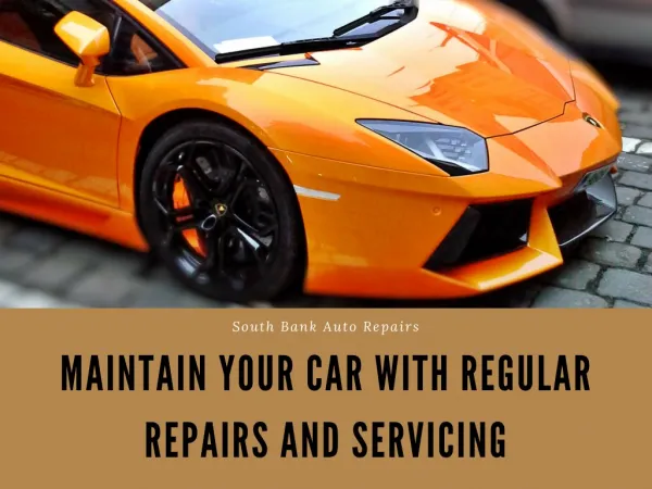 Maintain Your Car with Regular Repairs and Servicing