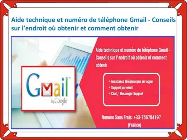 Aide technique et numÃ©ro de tÃ©lÃ©phone Gmail - Conseils sur l'endroit oÃ¹ obtenir et comment obtenir