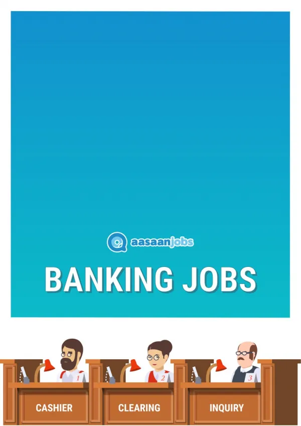 Are you looking for a banking jobs?