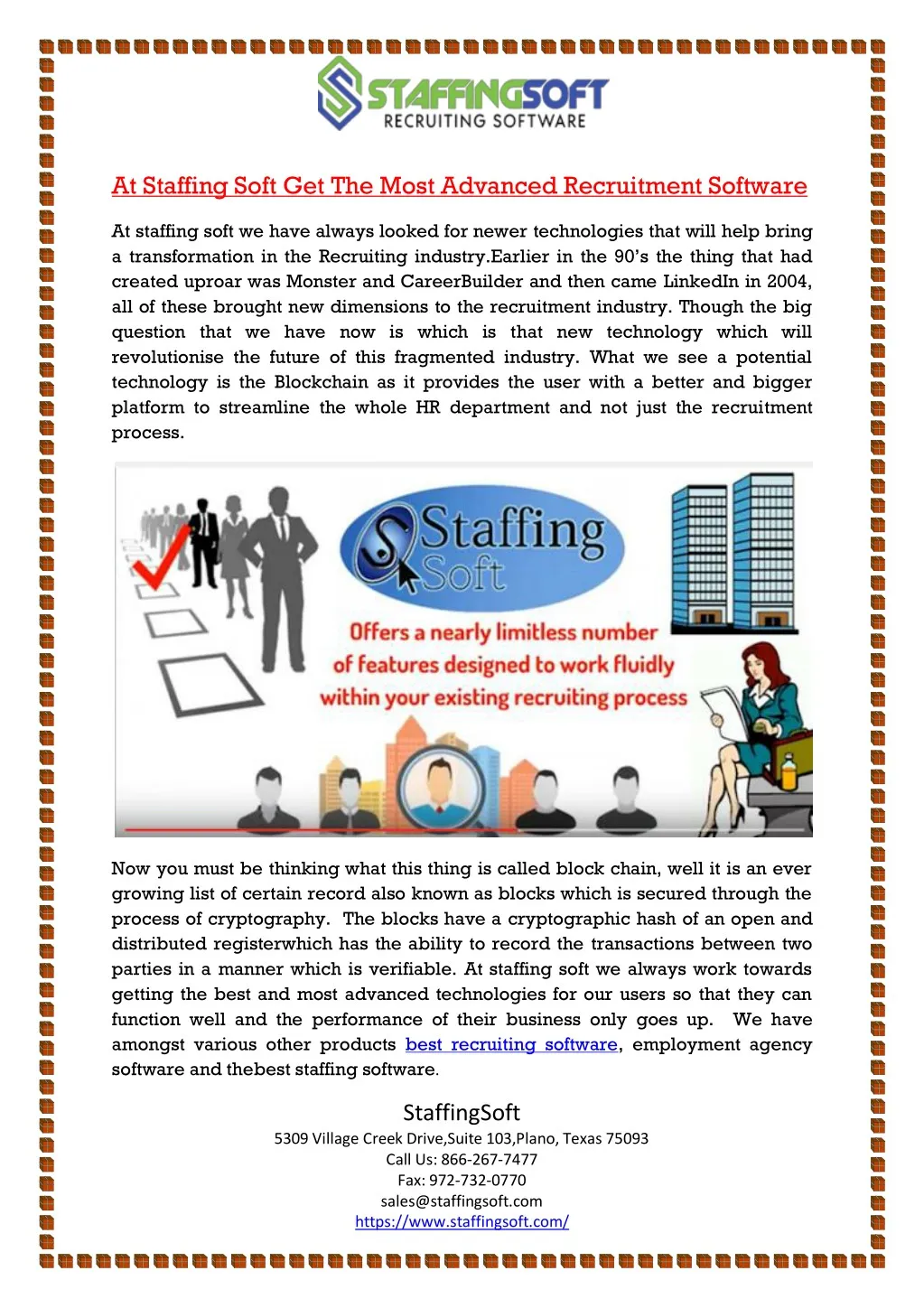 at staffing soft get the most advanced