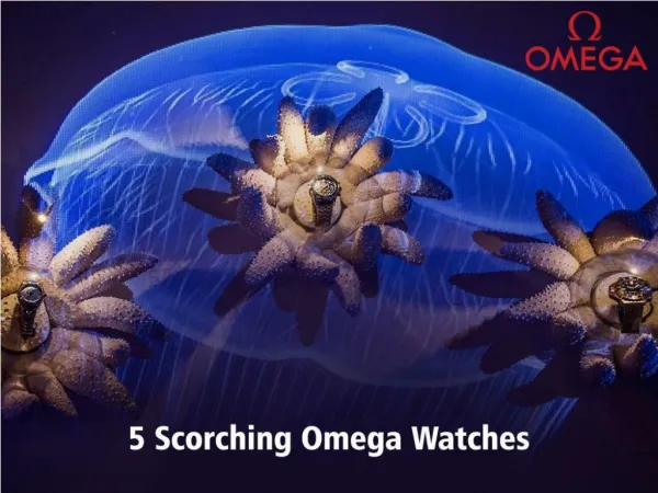 5 Scorching Omega Watches