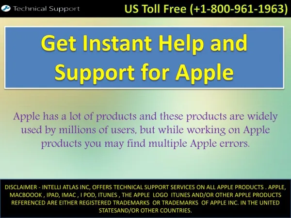 Get Instant Help and Support for Apple
