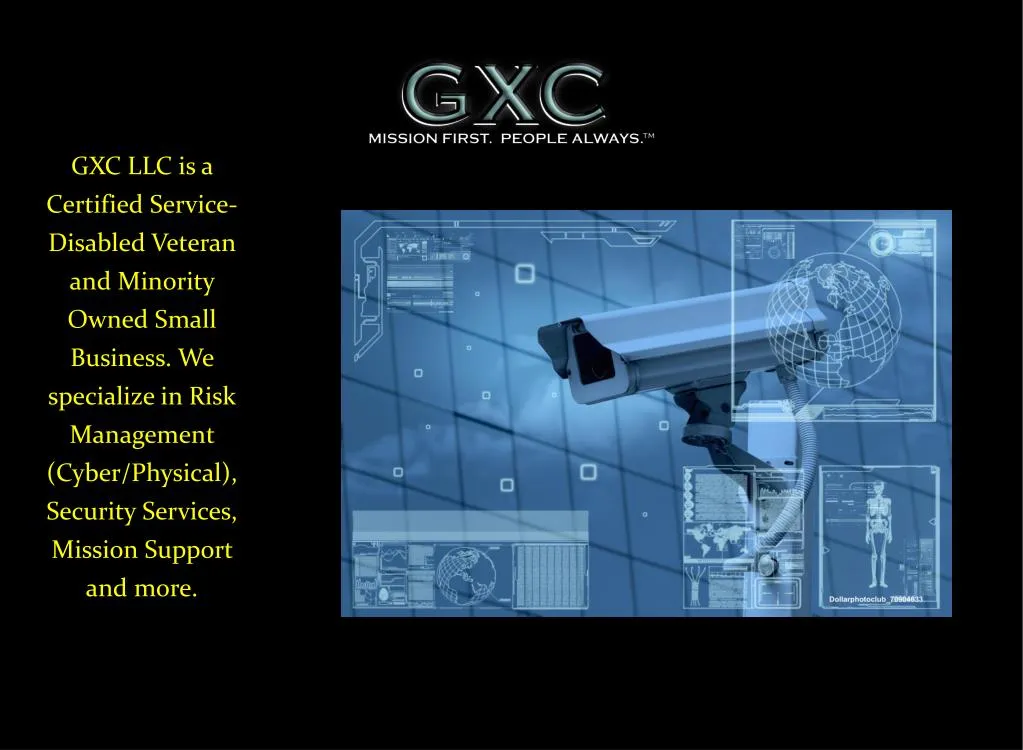 gxc llc is a certified service disabled veteran