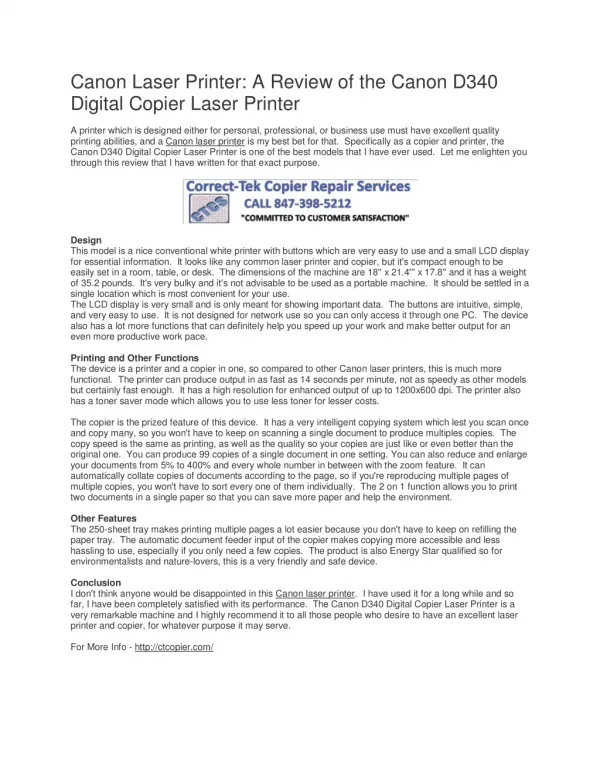 Refurbished Copier Repairs Service for HP copier, ricoh copier, canon copier