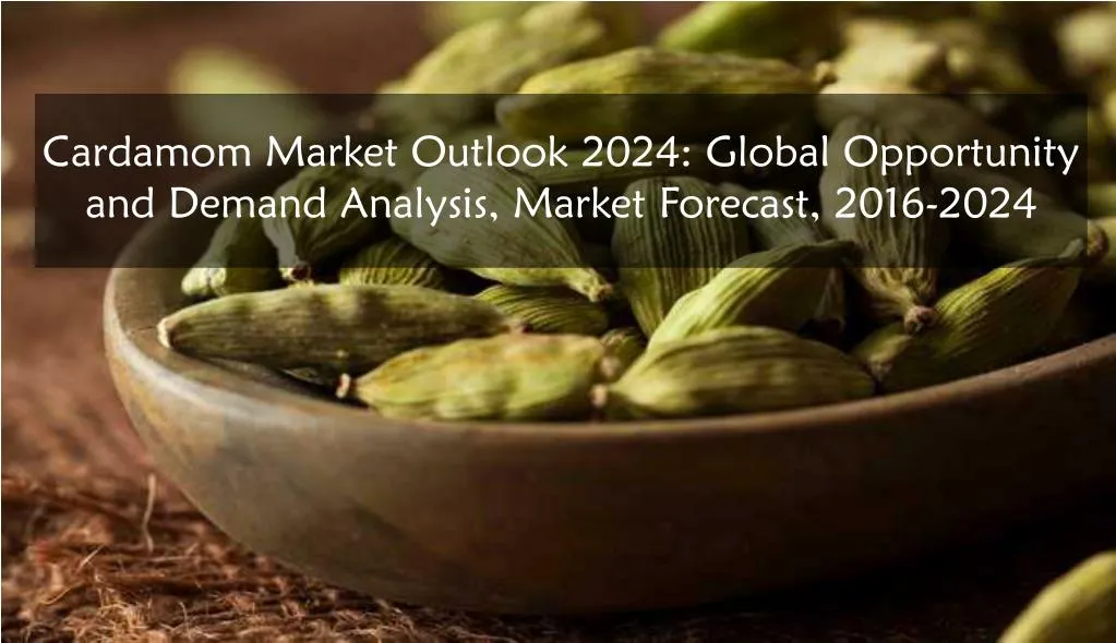 cardamom market outlook 2024 global opportunity
