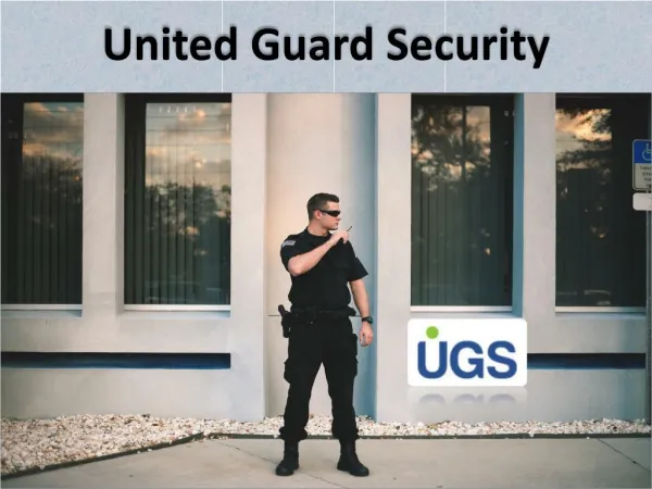 United Guard security- Security Guard Services