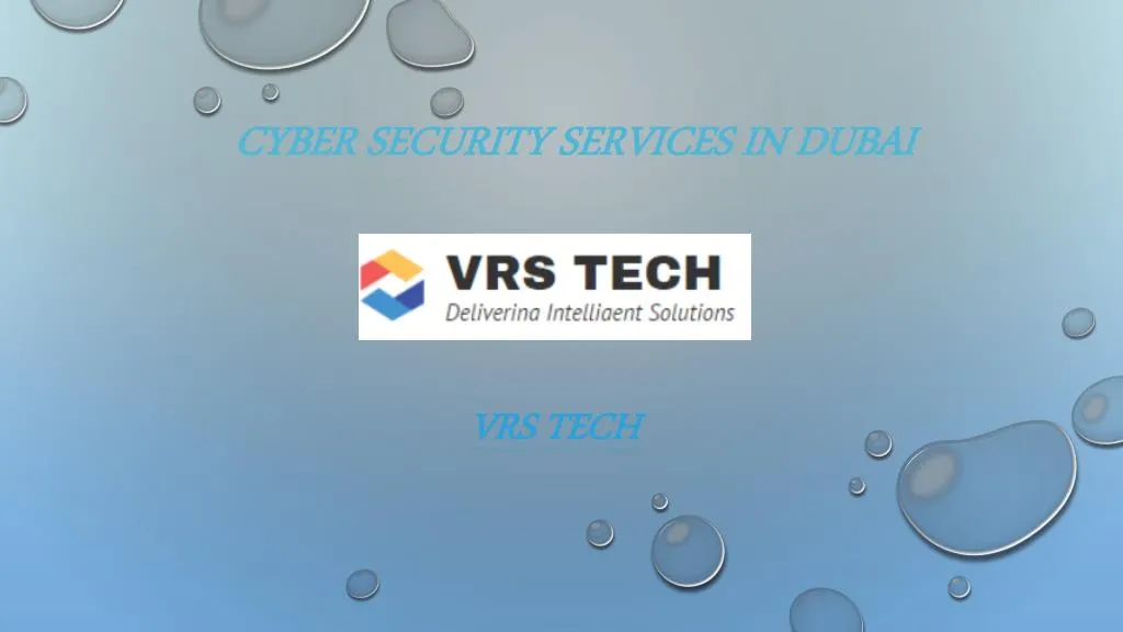 cyber security services in dubai