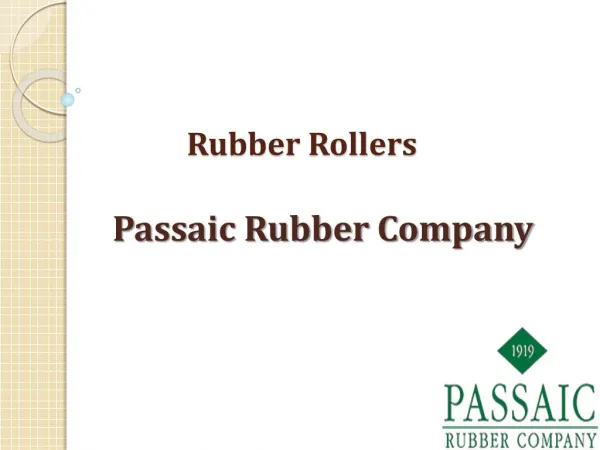 Rubber Rollers