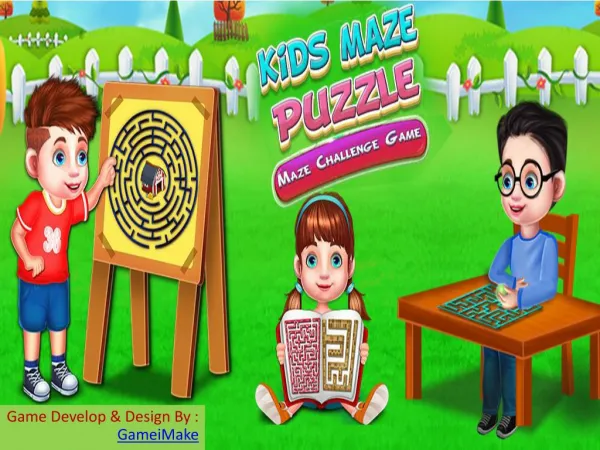 Kids Maze Puzzle - Maze Challenge Game