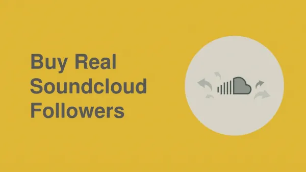 Buy Real Soundcloud Followers - Tweetangels
