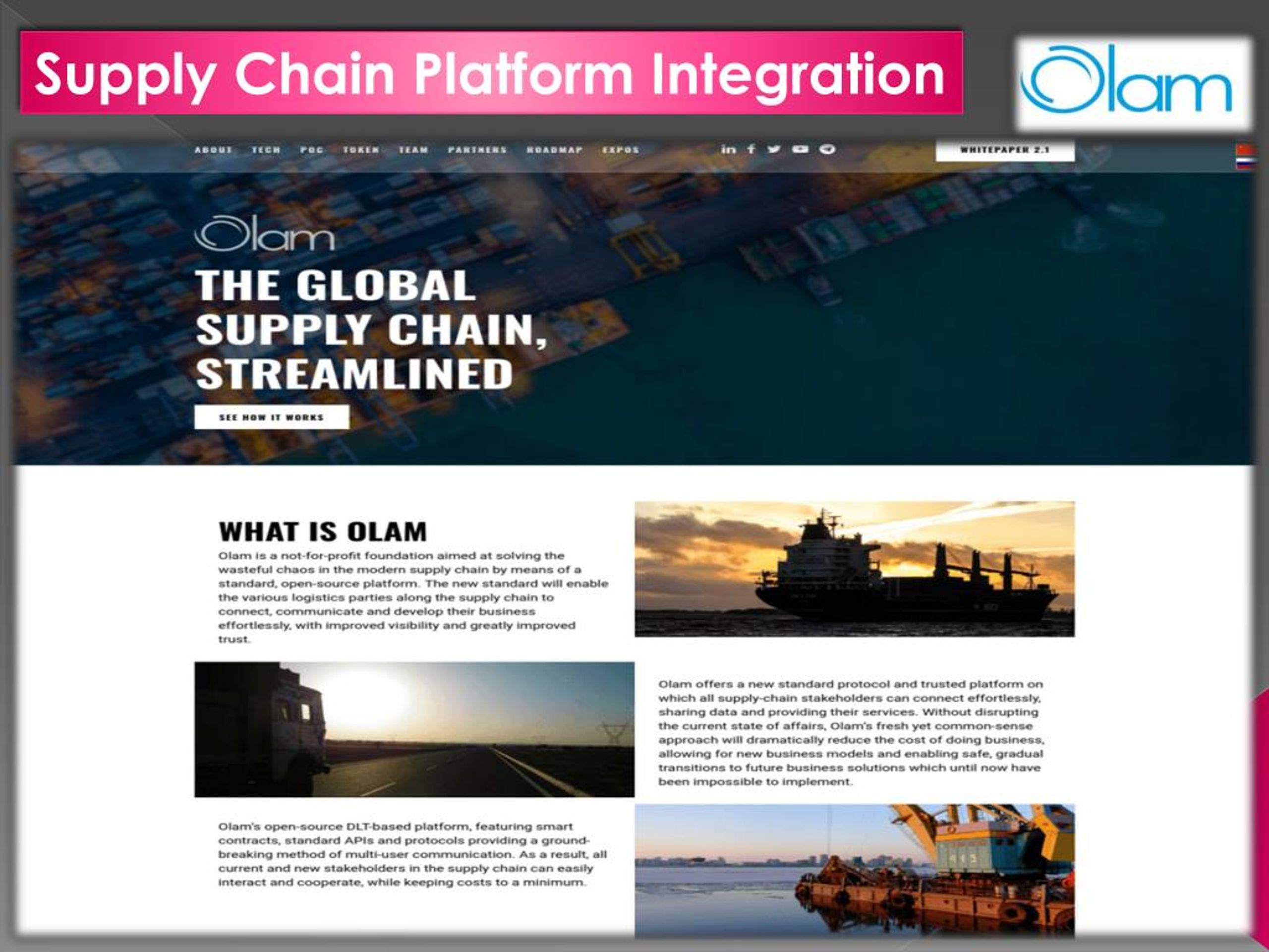 PPT - Supply Chain Platform Integration PowerPoint Presentation, free ...