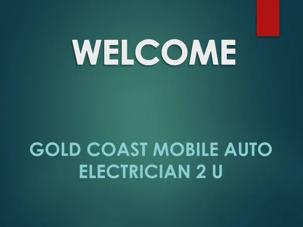 Best Auto Electrical in Gold Coast