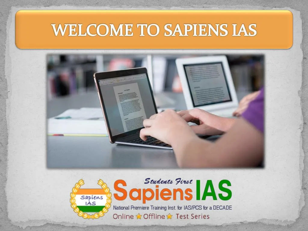 welcome to sapiens ias